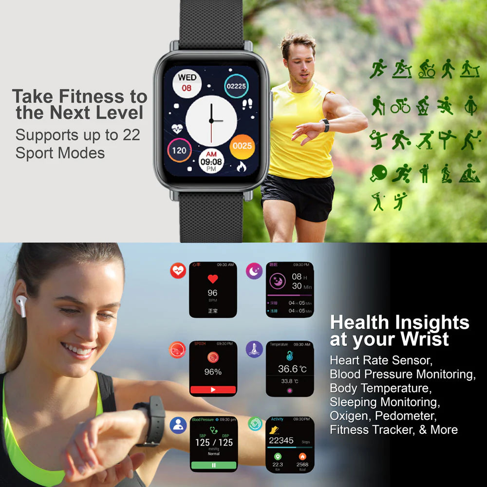 Smart Watch Argom 6050BK 1.7'' Táctil GPS - Bluetooth V 5.0
