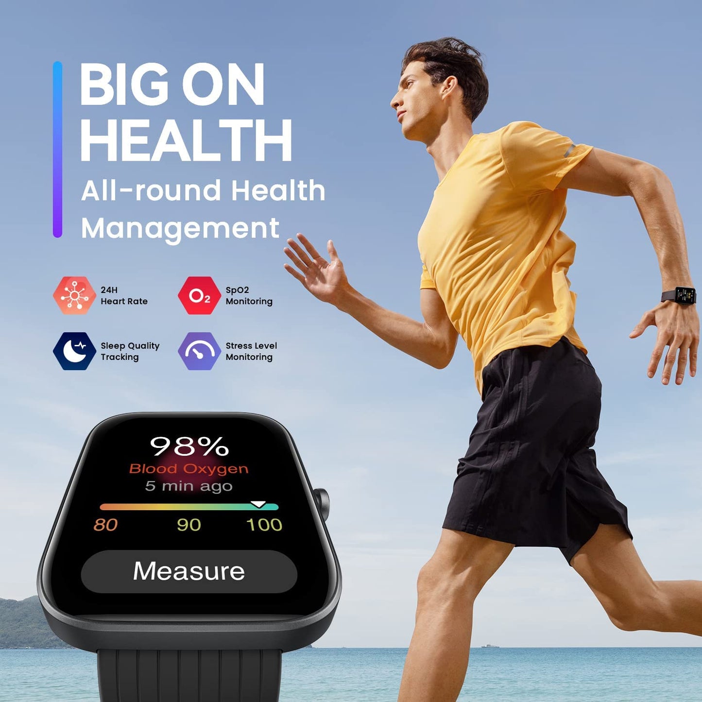 Smart Watch Amazfit Band 5 1.1'' - 5ATM, OnPCell