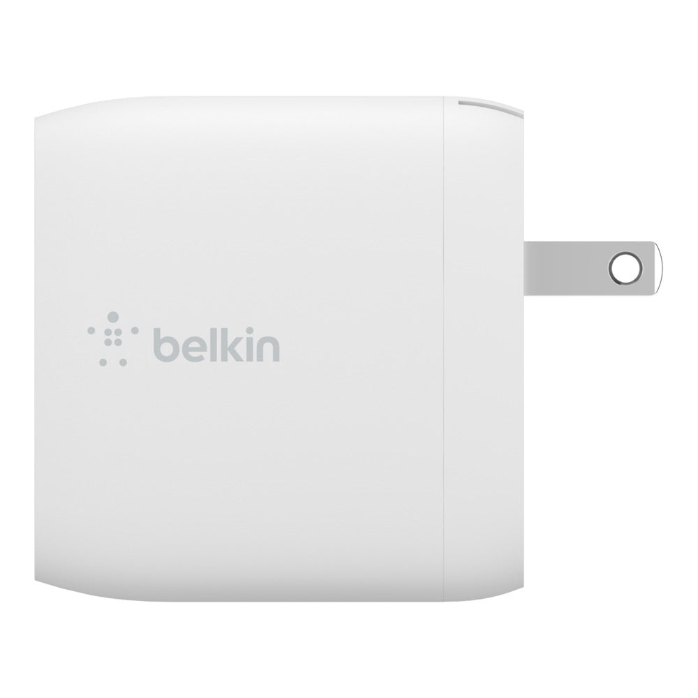 Cargador de pared doble Belkin - USB-A BOOST↑CHARGE™ de 24 W + cable USB-A a USB-C®