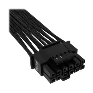 CABLE CORSAIR PCIe Gen 5 INDIVIDUAL PREMIUM Sleeved 12 - 4 PIN 12VHPWR 600W Type 4 Negro