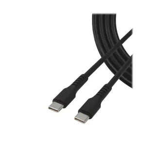 CABLE UNNO USB-C TO USB-C PD65W 5FT Negro
