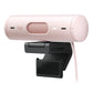 Camara Video Conferencing Logitech Brio 500 FHD 1080 Correc. Ilum. Encuadre Auto.Pink
