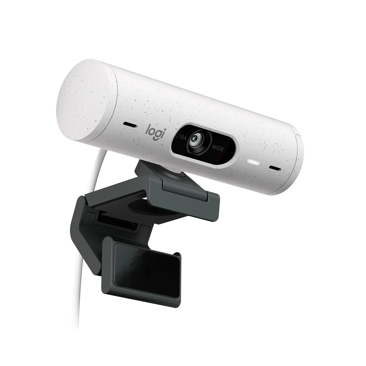 Camara Video Conferencing Logitech Brio 500 FHD 1080 Correc. Ilum. Encuadre Auto. White