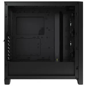 Case CORSAIR ATX iCUE 4000X RGB Tempered Glas Mid-Tower Case N-PS 3VEN Negro