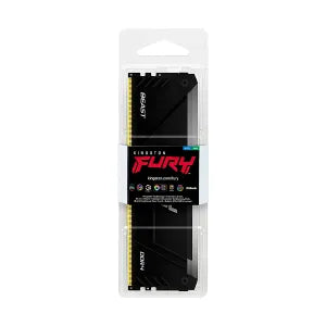 DIMM KINGSTON FURY 16GB 3200MHz DDR4 CL16 Non ECC Black