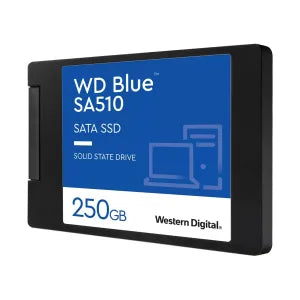SSD Western Digital SA510 250GB SATA III 6Gbs 2,5in-7mm 555Mb-s Blue