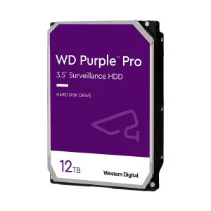 Disco Duro Western Digital Interno 12TB 7200RPM 3.5Inc.24-7-Video Vigilancia Purple