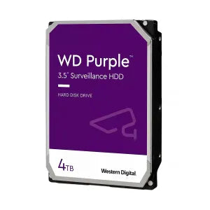 Disco Duro Western Digital 4TB-Interno-Purple-5400RPM-3.5Inc.-24-7-256MB Cache 3y Purple