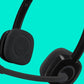 HEADSET LOGITECH H151 STEREO WIRED 1.8mts Conexion 3.5mm Negro