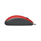 MOUSE LOGITECH M110 Wired Silent Red