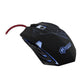 MOUSE QUASAD QM-630U Six Button Optical wired rubber coating top cover 3 color ilumintarion negro