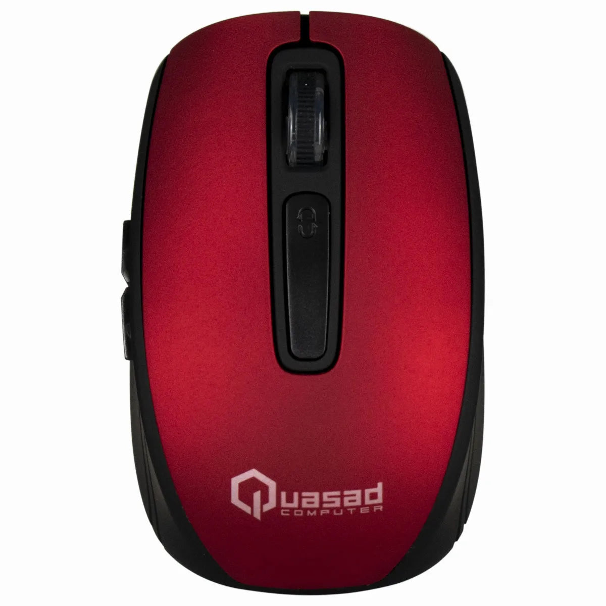 MOUSE QUASAD QM-850RED WIRELESS RECARGABLE USB Rojo