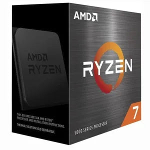 PROCESADOR AMD AM4 Ryzen 7 5800X 3.8GHz 8Core 16Hilos 32MB Cache 95w 7nm Box Sin Video Sin Cooler