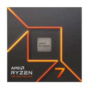 PROCESADOR AMD AM5 Ryzen 7 7700 3.8GHz 8Core 16Hilos 8MB Cache DDR5-128GB Wraith Prism