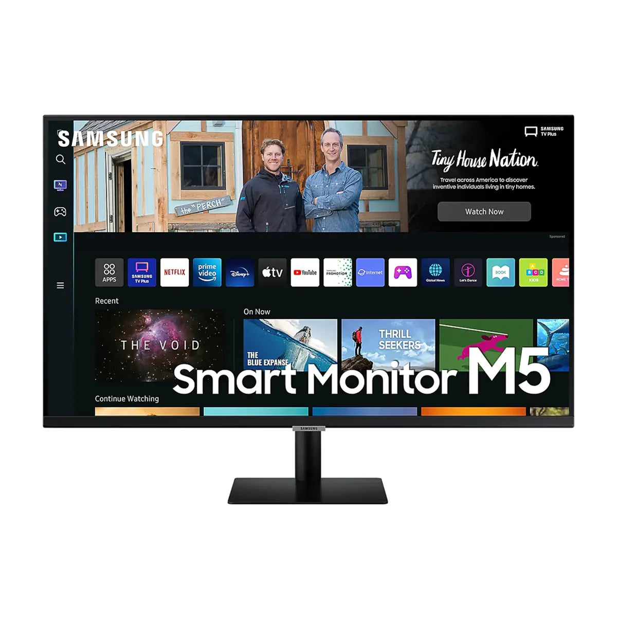 Monitor Samsung 32'' M5 Smart Flat 1920x1080 WIFI BT 2HDMI Negro